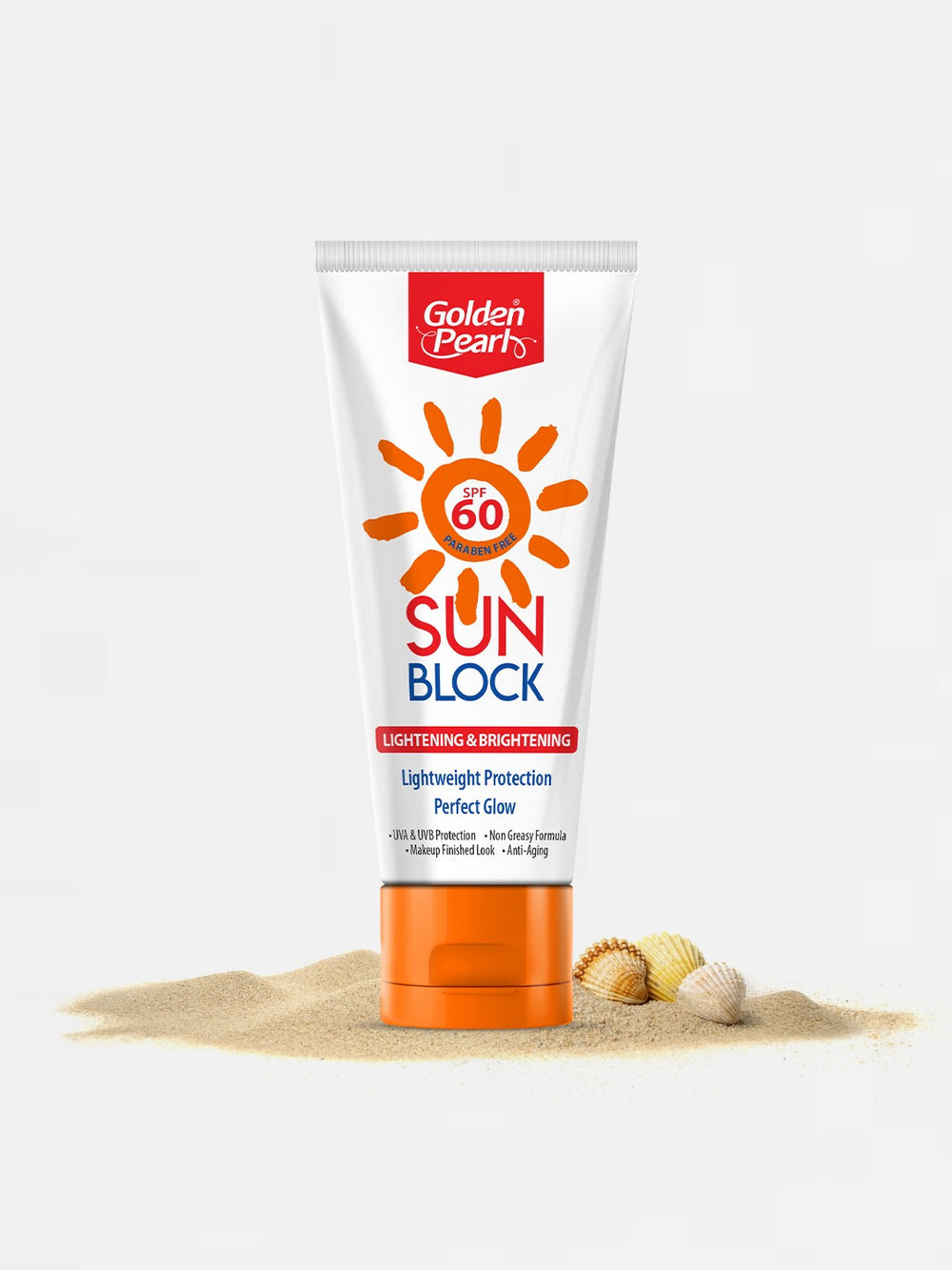 Golden Pearl Sun Block Lightening & Brightening (SPF 60) Golden Pearl
