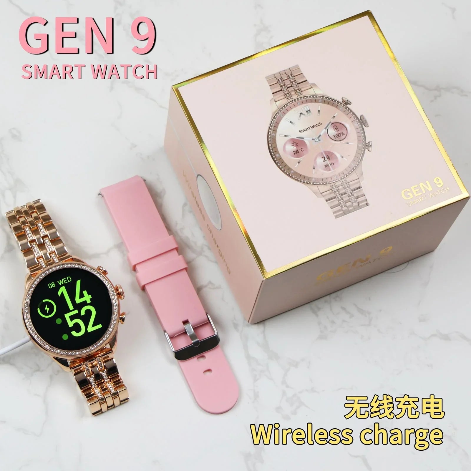 Gen 9 Round Dial Ladies Smartwatch gen 9