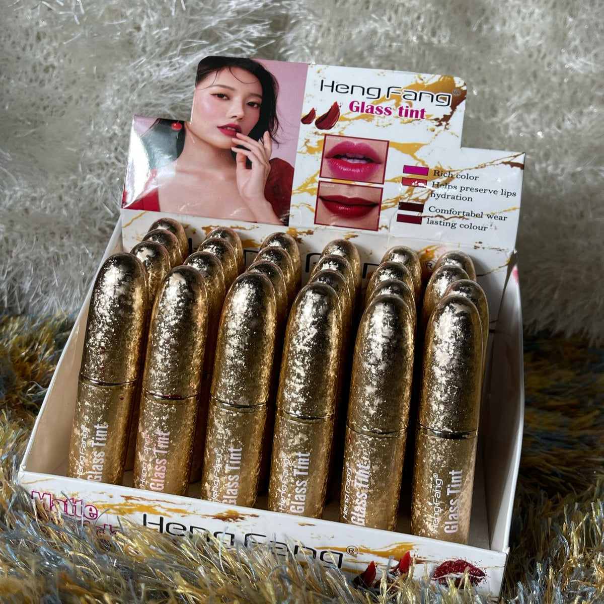 Heng Fang 6-Piece Glass Lip Tint Set Heng Fang