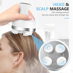 Scalp Full Body Pain Relief Massager – Rechargeable Cosmia