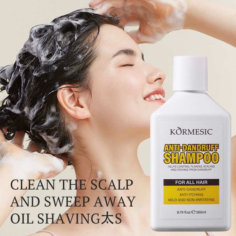 KORMESIC Nourishing Moisturizing Smoothing Refreshing Fluffy Anti-Dandruff Oil Control Shampoo – 260ml KORMESIC