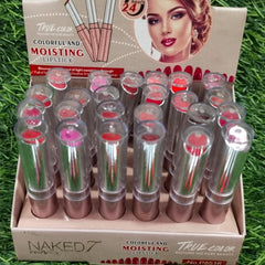 Naked 7 Slim Lipstick – Ultra-Matte, Long-Wear Lip Color in a Sleek Naked 7