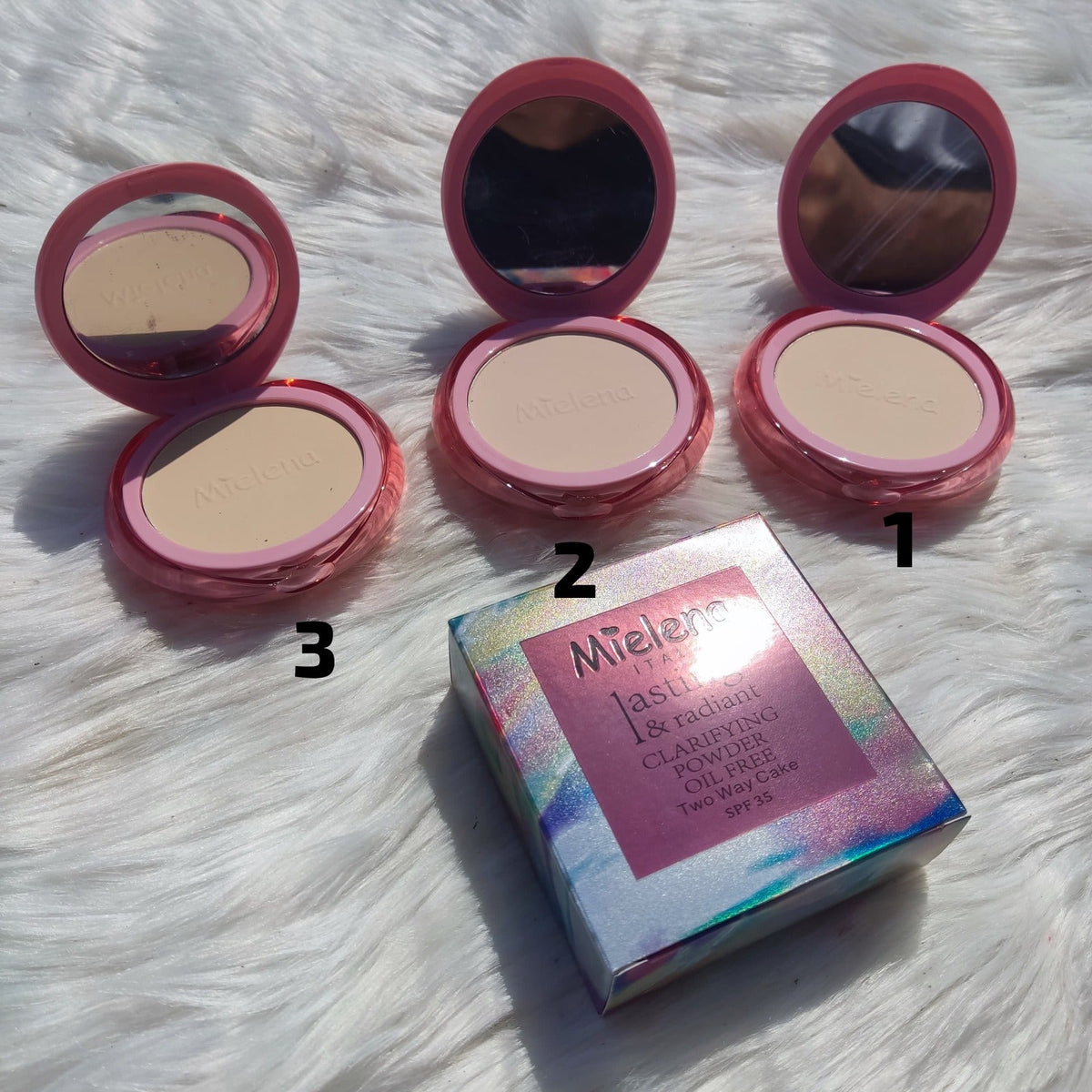 Mielena Italy Face Powder – High-Quality Matte Finish with Full Mielena