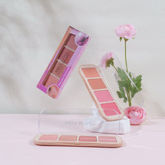 Miss Rose 4-Color Blush Palette – ButterBlend Formula for Smooth Miss Rose