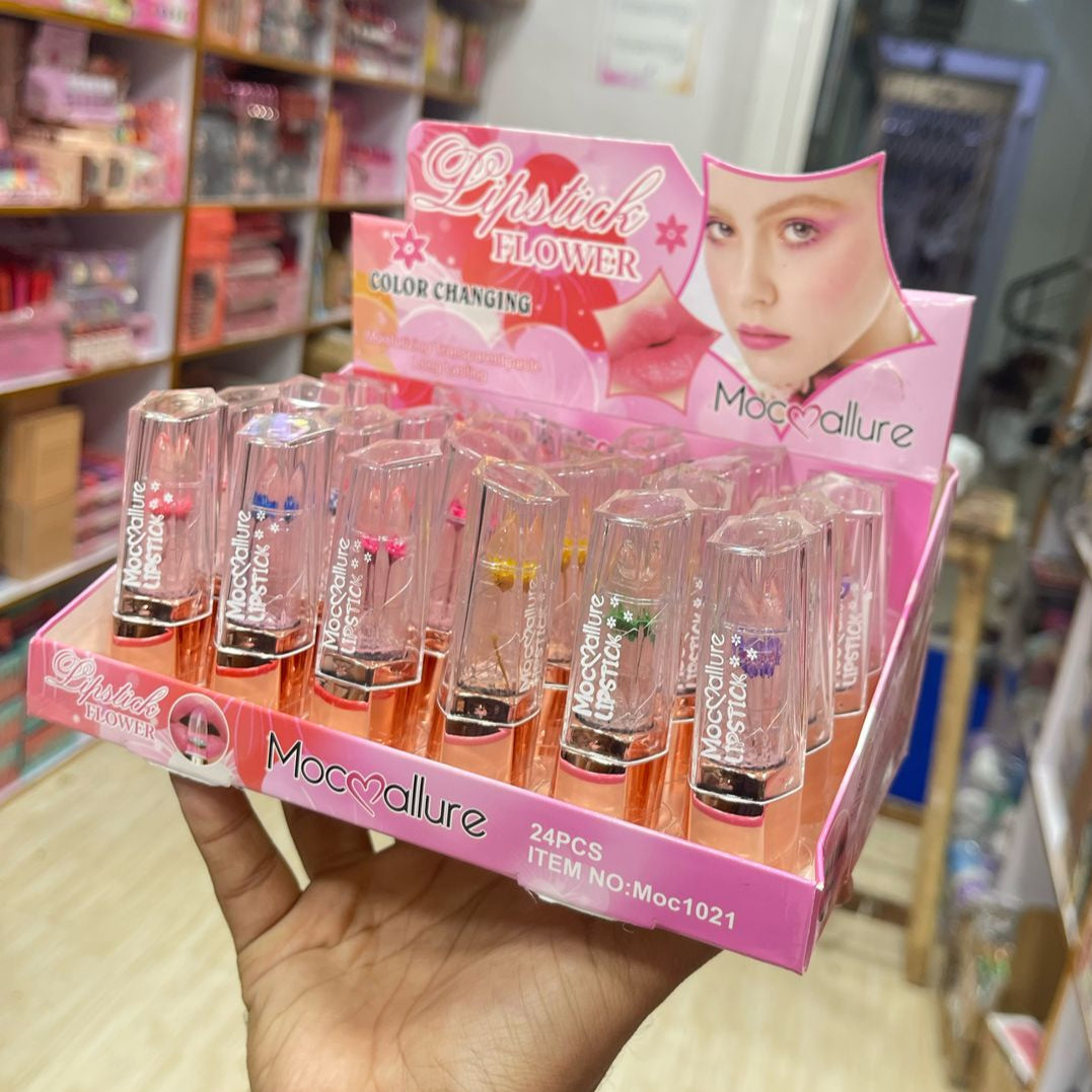 Mocallure Flower Magic Lipstick – Color-Changing Jelly Lip Balm Mocallure