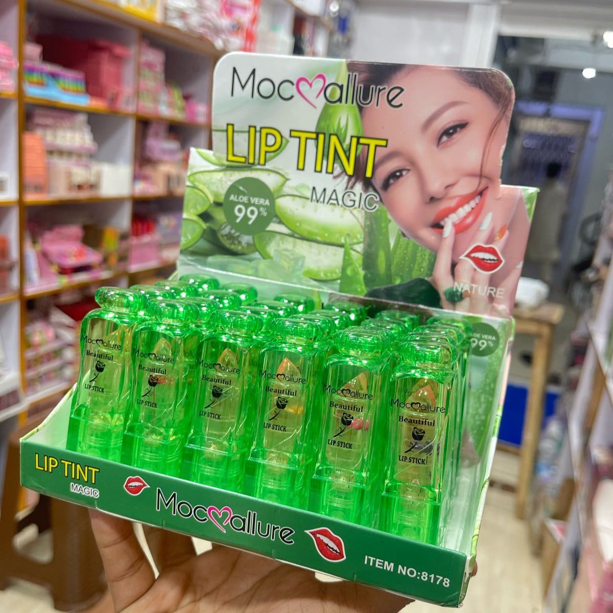 Mocallure Flower Magic Lipstick – Color-Changing Jelly Lip Balm Mocallure