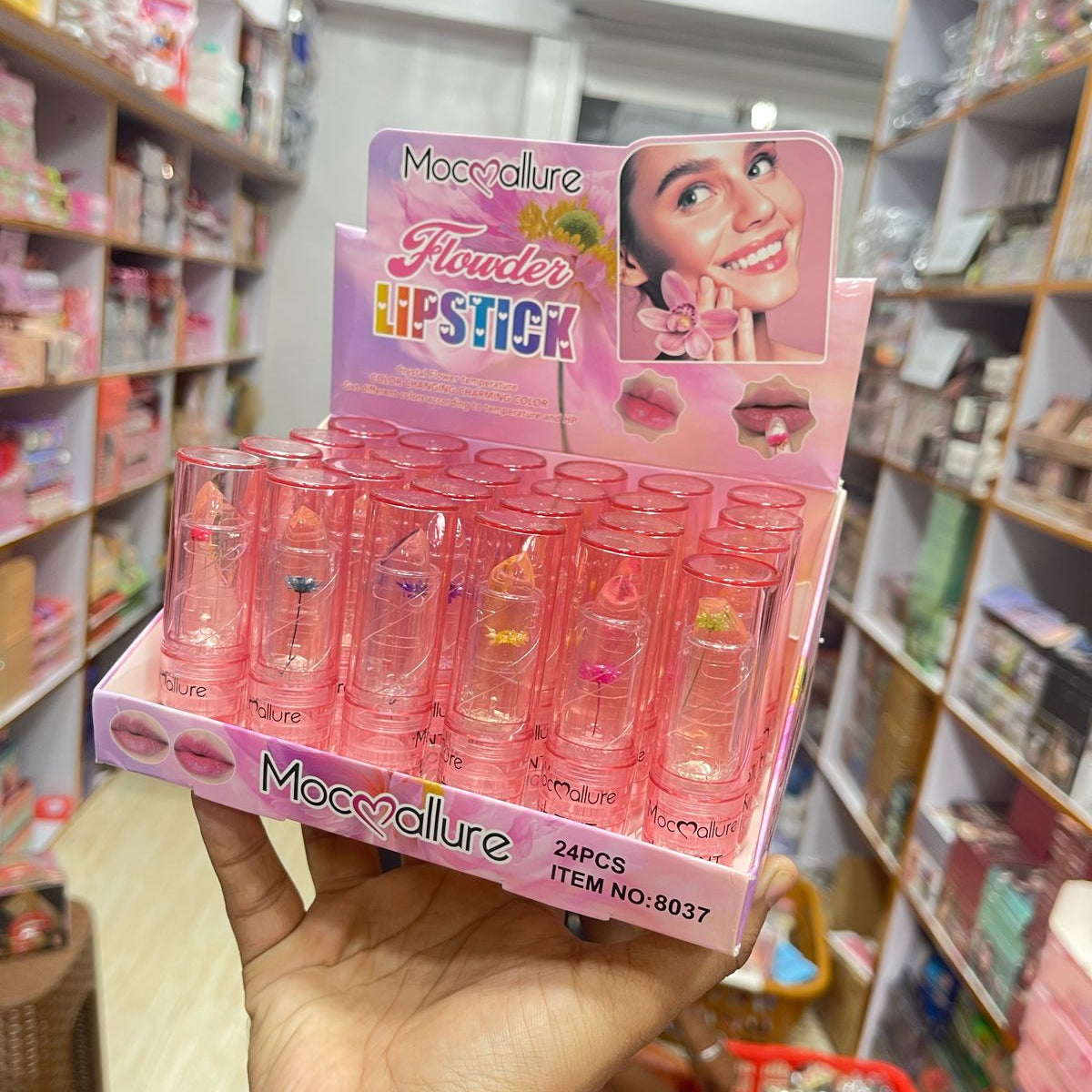 Mocallure Flower Magic Lipstick – Color-Changing Jelly Lip Balm Mocallure