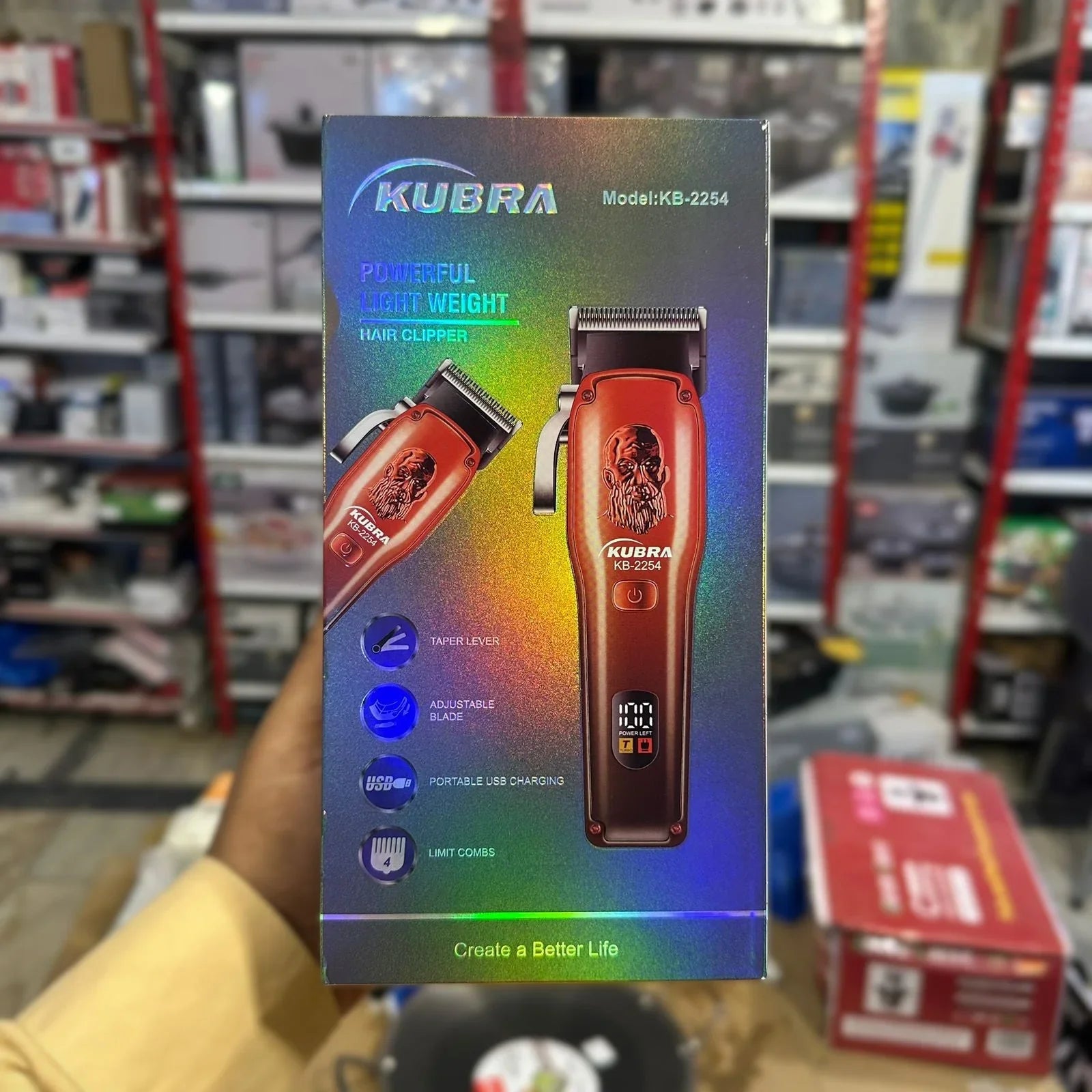 Kubra Hair Clipper KB‑2254 Kubra