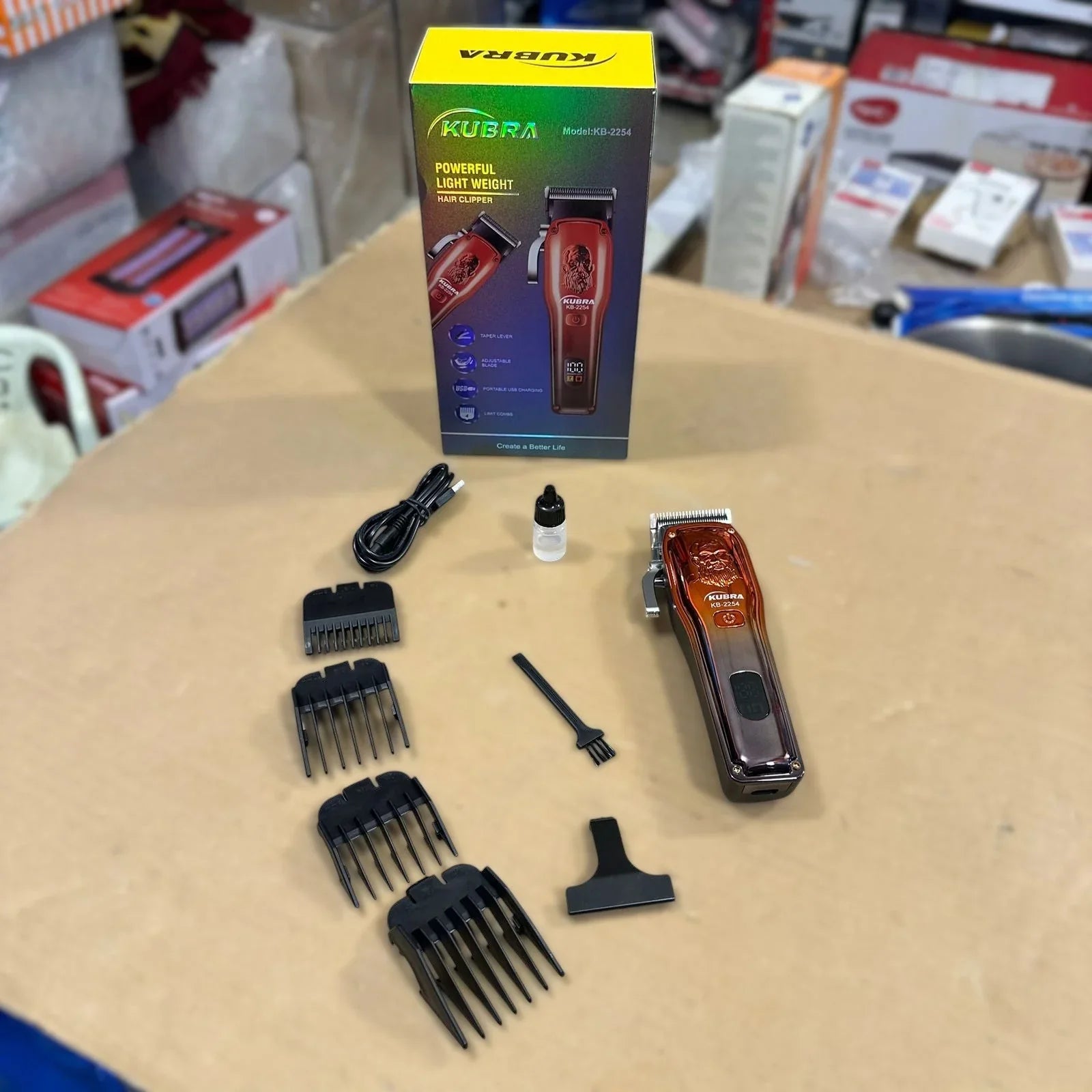 Kubra Hair Clipper KB‑2254 Kubra