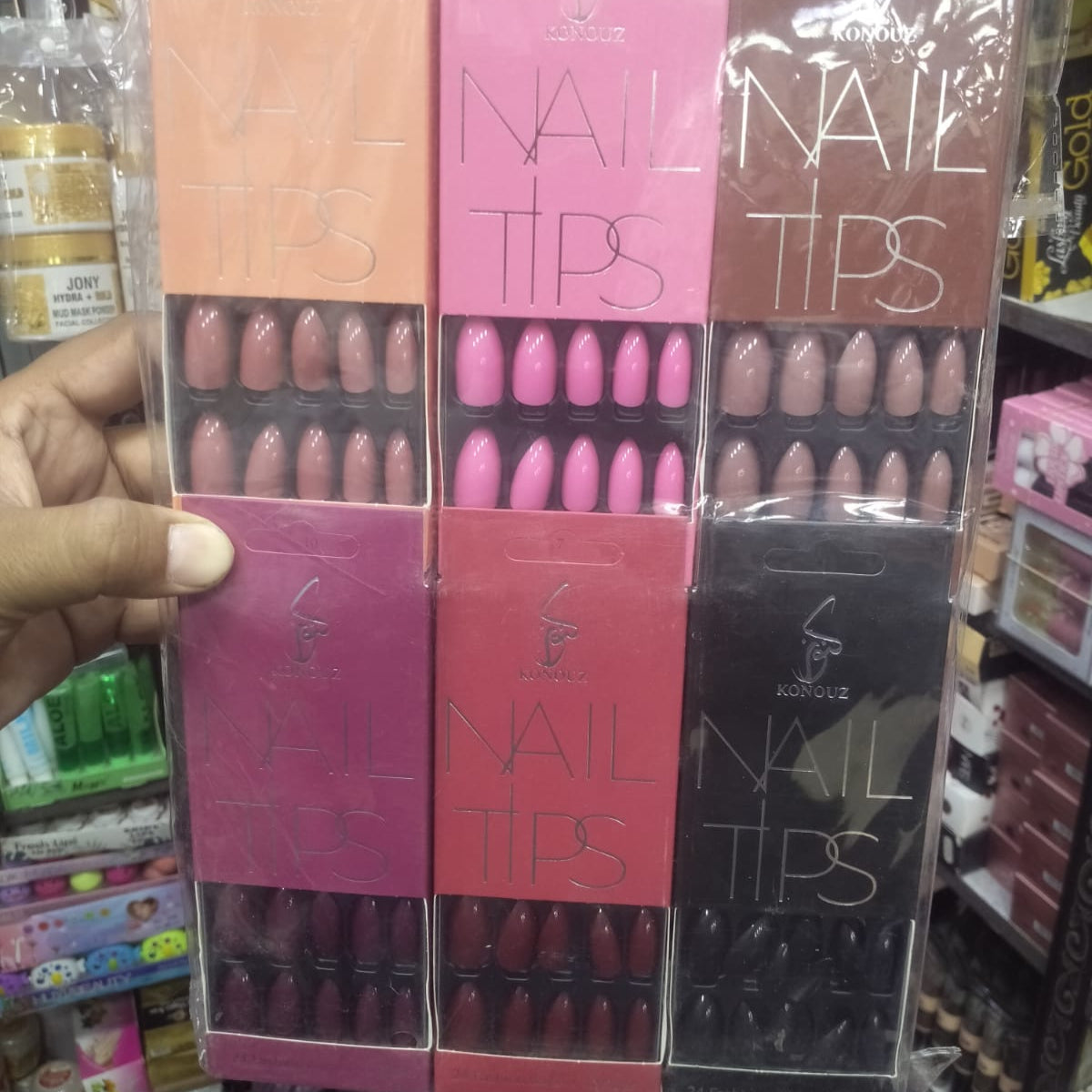 KONOUZ 24pcs Fashion Nails konouz