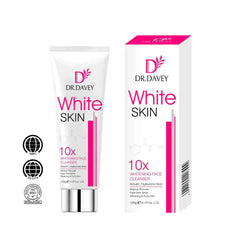 DR.DAVEY 10X Whitening Face Cleanser - 120g dr davey