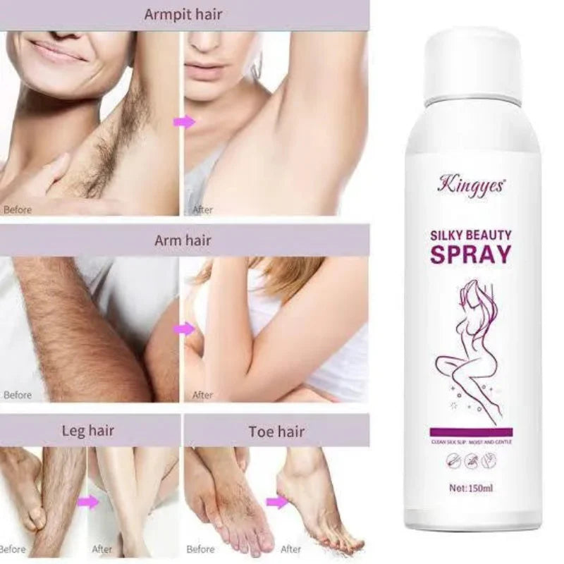 Kingyes Silky Beauty Hair Removal Spray - 150ML Kingyes