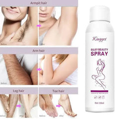 Kingyes Silky Beauty Hair Removal Spray - 150ML Kingyes