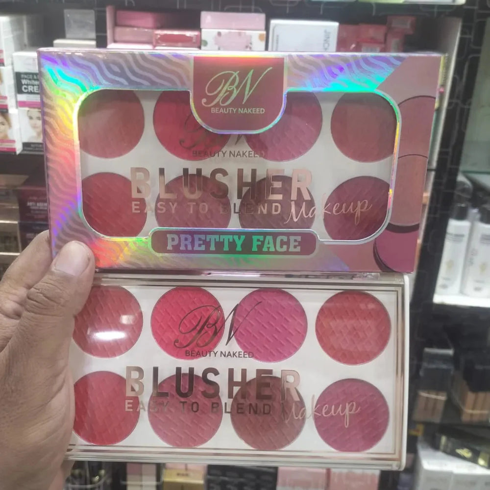 BN Beauty Nakeed 8-in-1 Blush On Palette – Color Your Mood, Glow Your Beauty Nakeed