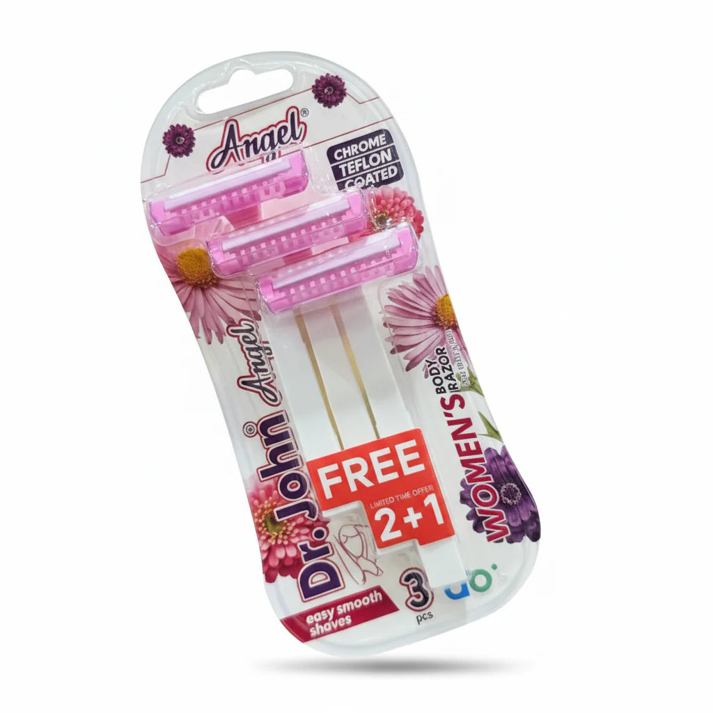 Angel Women’s Body Razor Pack of 3 Angel