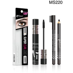 Mielena 2-in-1 Mascara + Eyeliner Pencil Combo Mielena