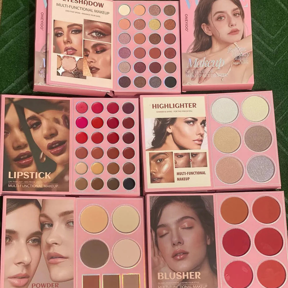 ONEYIOO 67-Color 5-Page Book Palette – All-in-One Makeup Collection oneyioo