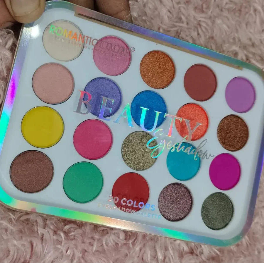 Romantic Color Eyeshadow Palette – 20-Colors Romantic Color