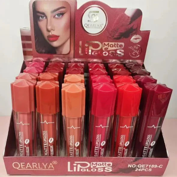 Qearlya Matte Lip Gloss – Intense Color & Soft Matte Texture for Every Occasion Qearlya