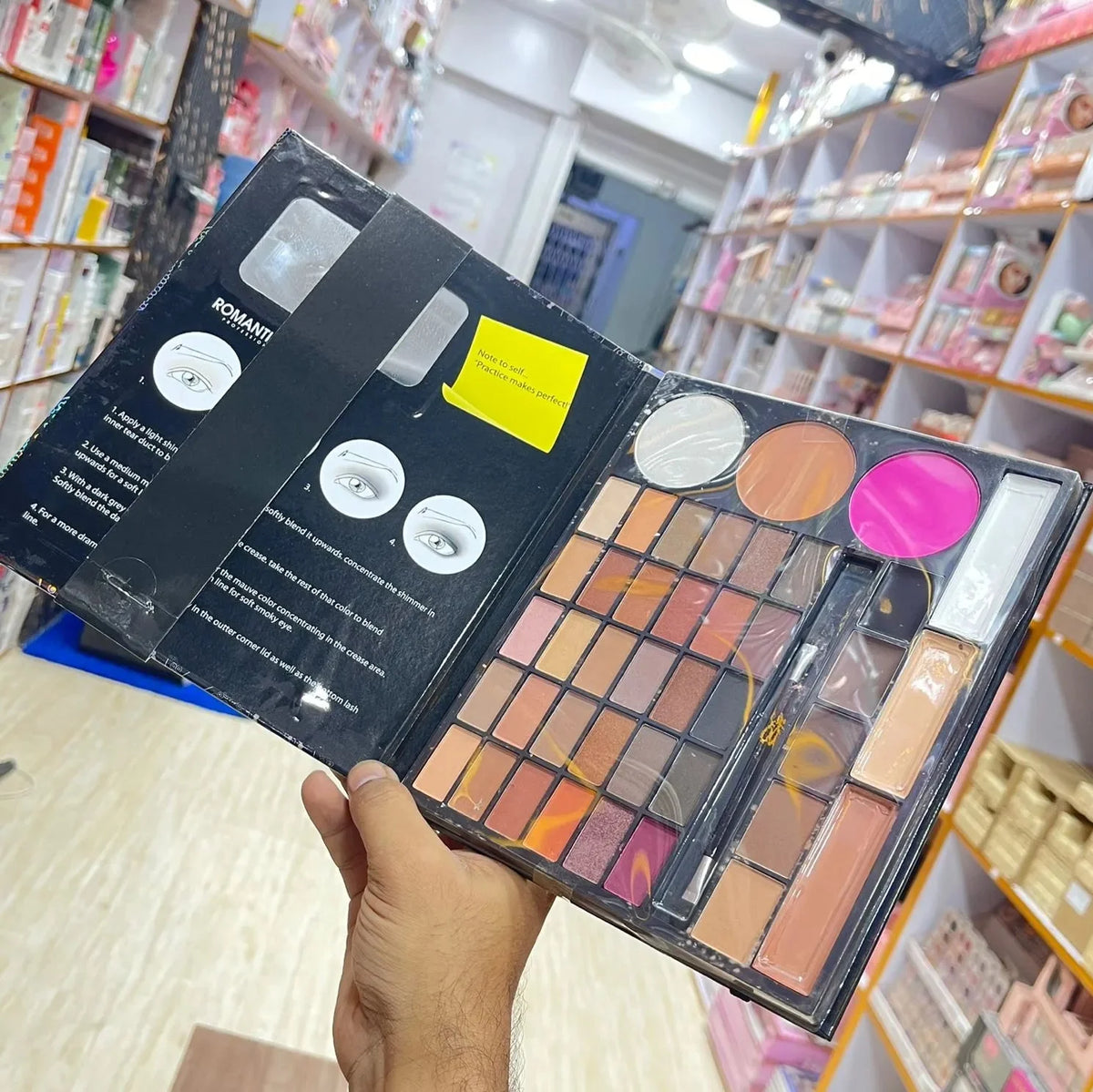 Romantic Color Beauty Note Book Makeup Palette Romantic Color