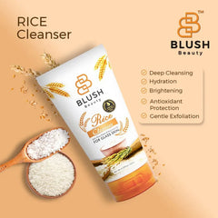 Blush Beauty Rice Cleanser – 120ml blush beauty