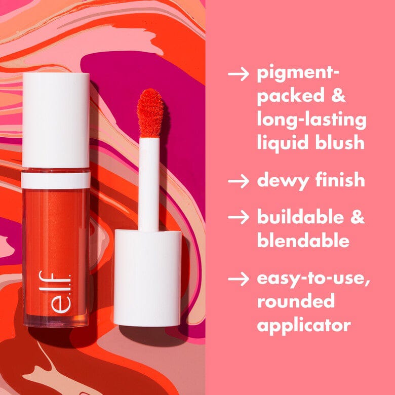 e.l.f Camo Liquid Blush – Ultra-Pigmented & Long-Lasting Liquid Blush e.l.f.