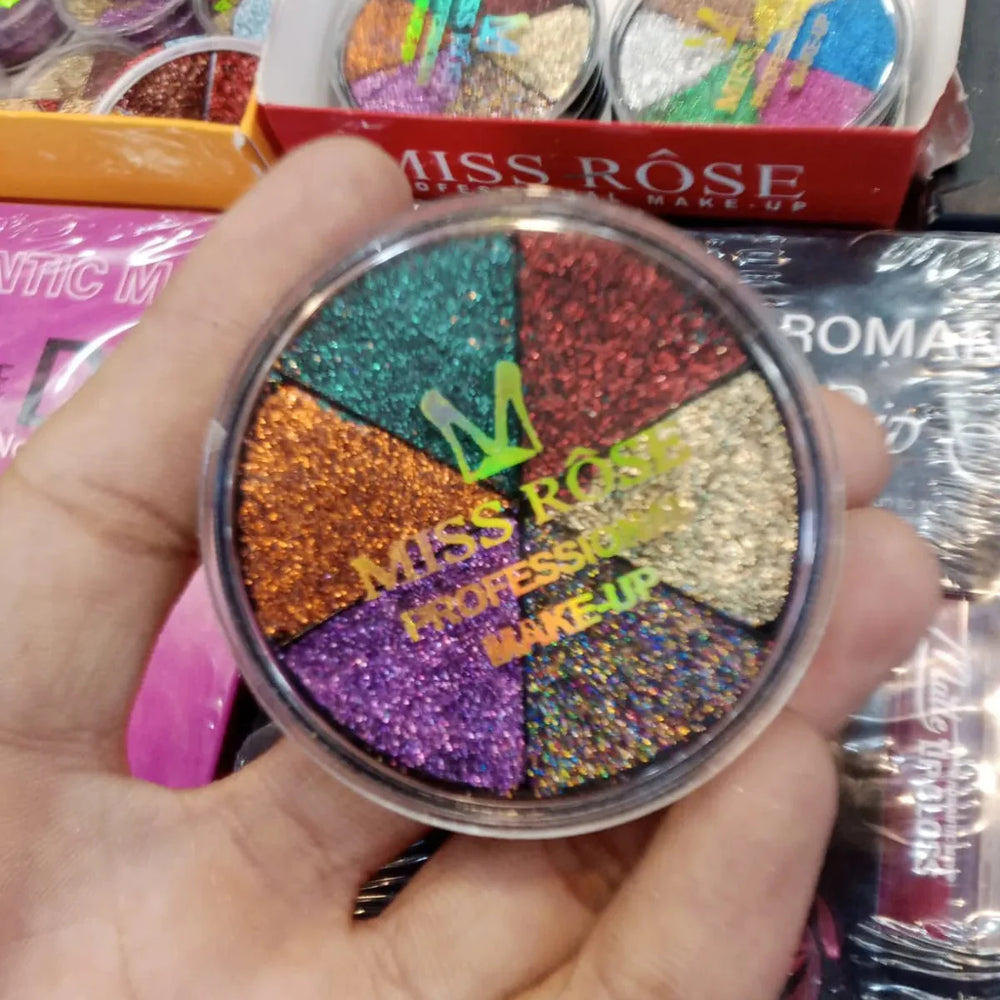 Miss Rose Glitter Eyeshadow – Stunning Shimmer & Bold Color Miss Rose