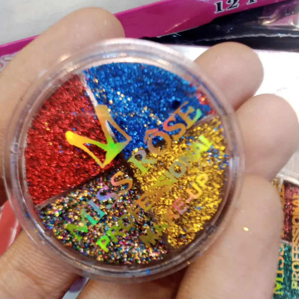 Miss Rose Glitter Eyeshadow – Stunning Shimmer & Bold Color Miss Rose