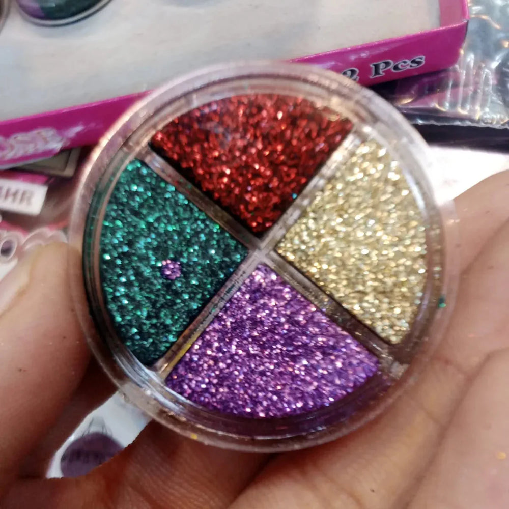 Miss Rose Glitter Eyeshadow – Stunning Shimmer & Bold Color Miss Rose