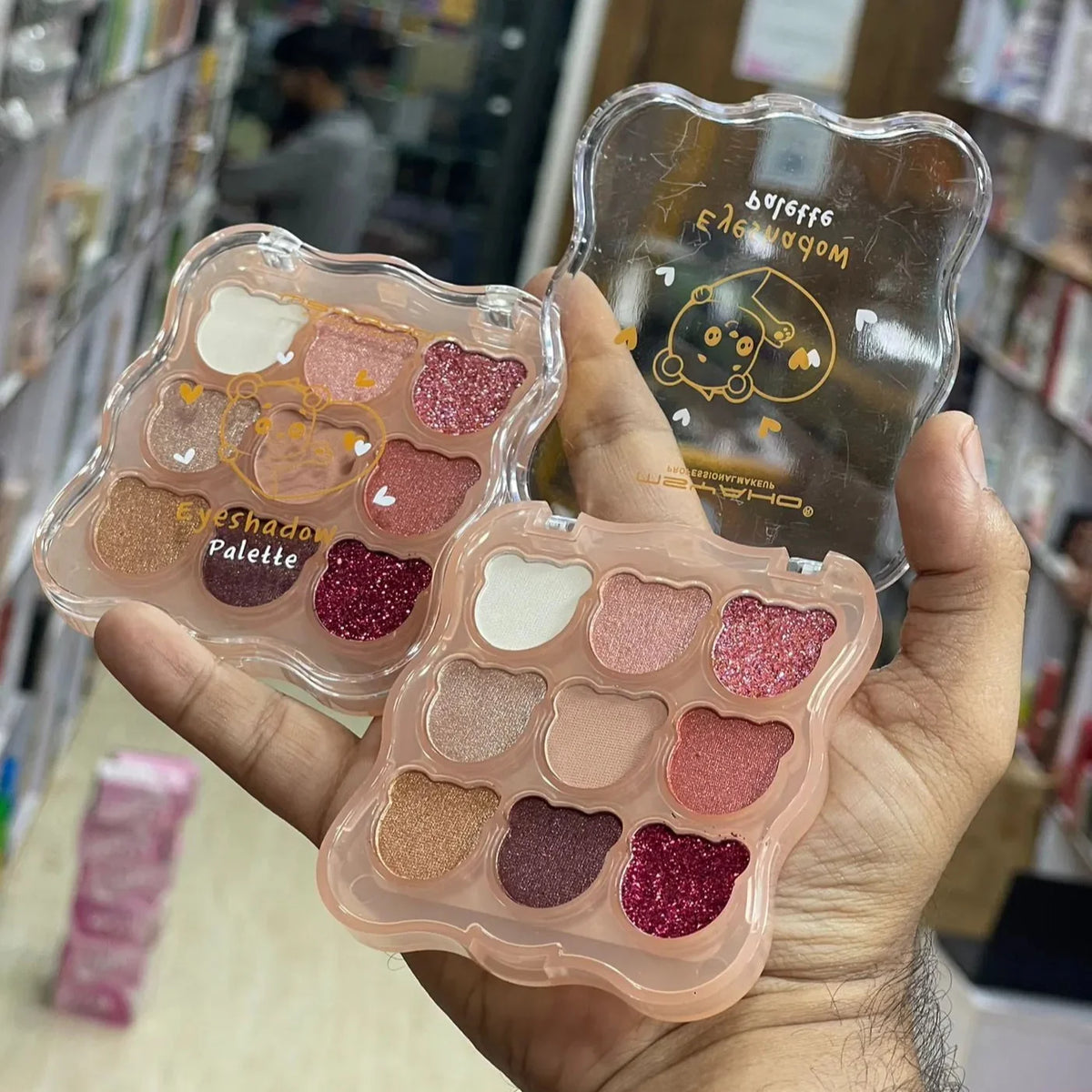 MSYAHO Cute Bear 9-Color Eyeshadow Palette MSYAHO