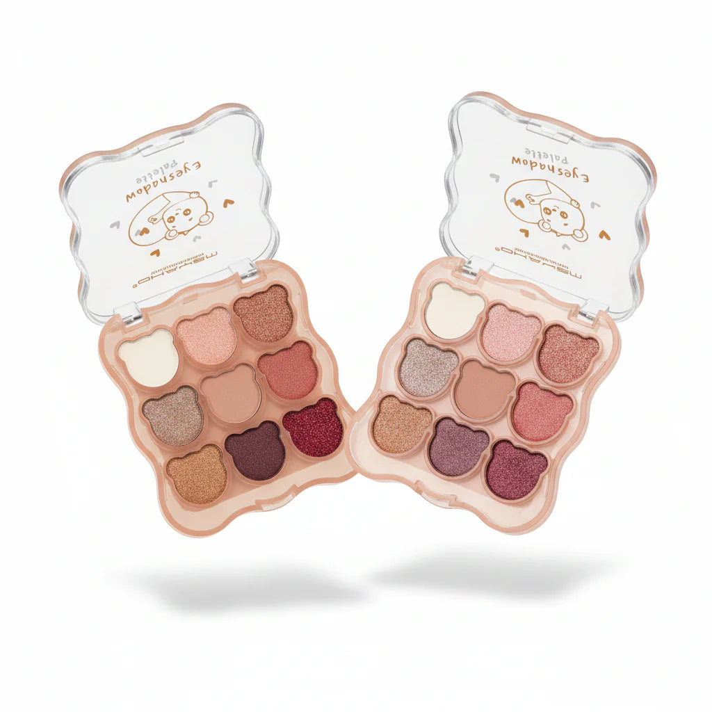 MSYAHO Cute Bear Eyeshadow Palette - 9 Colors MSYAHO