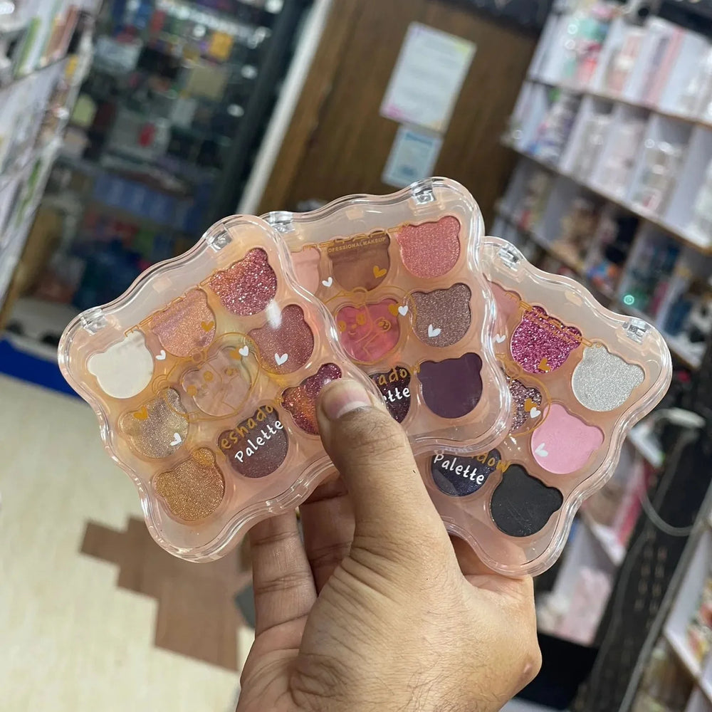 MSYAHO Cute Bear 9-Color Eyeshadow Palette MSYAHO
