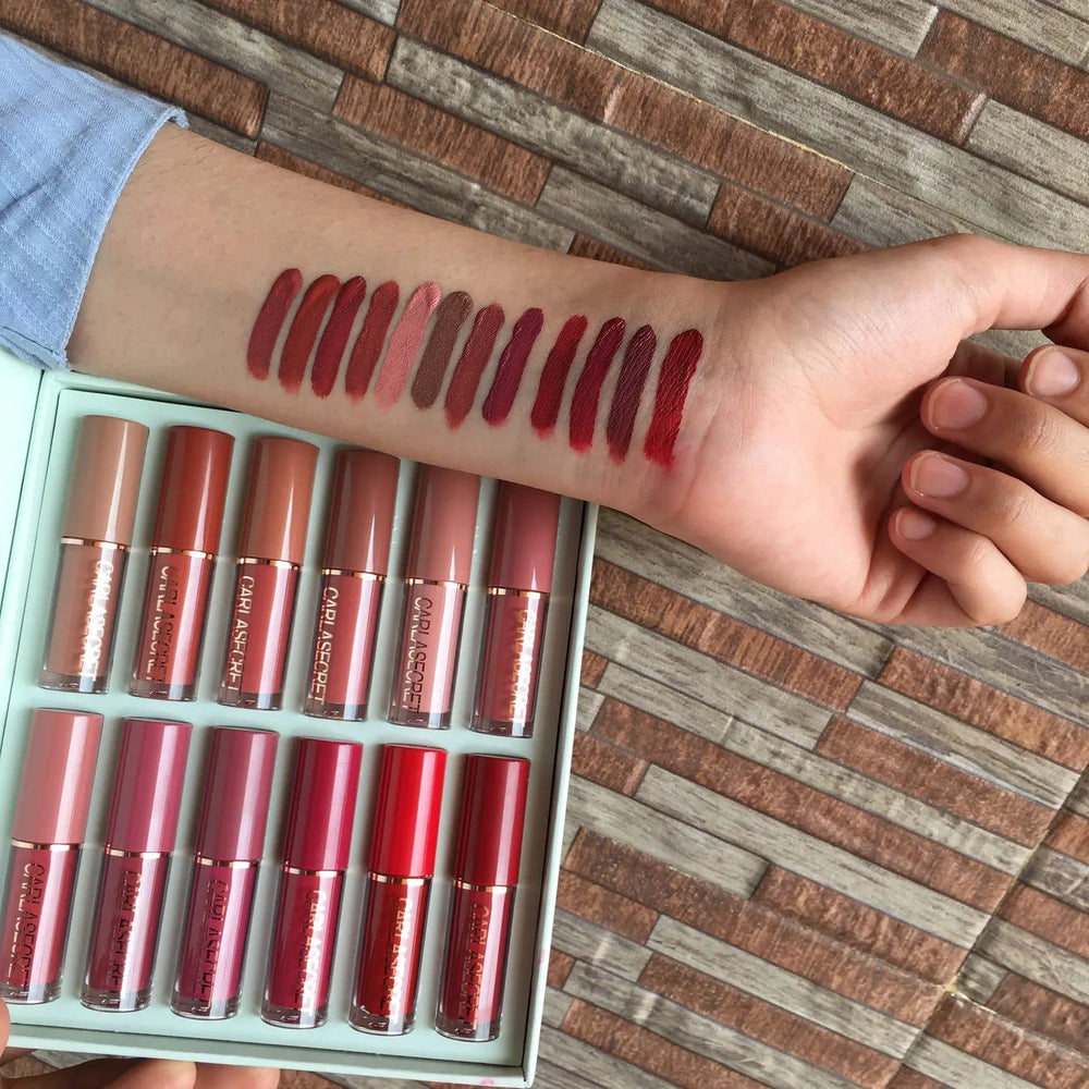 Carla Secret 12-Piece Lipgloss Vault Carla Secret