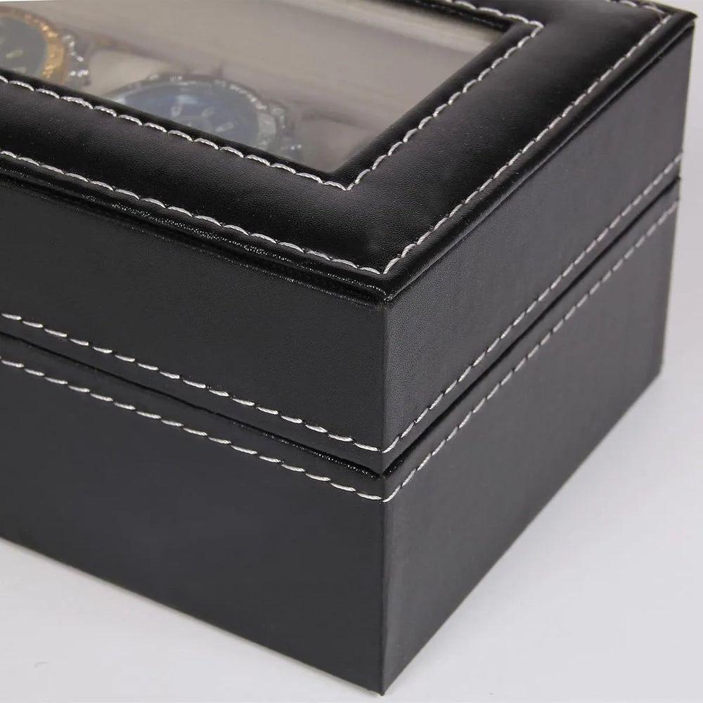 3-Slot Leather Case – Compact & Elegant Storage Cosmia.pk