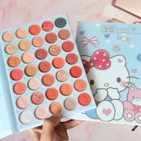 Hello Kitty 35 Shades Eyeshadow Palette Hello Kitty
