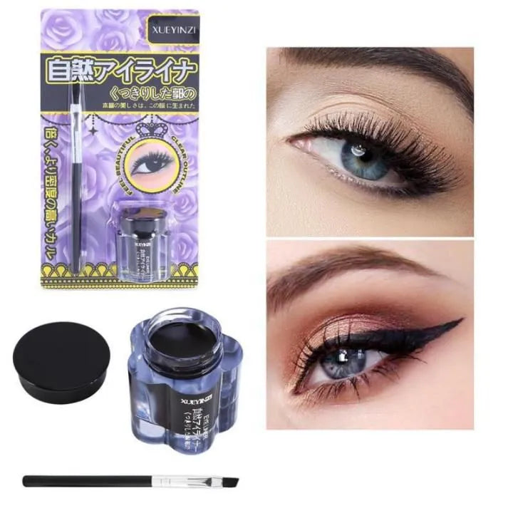Xueyinzi Waterproof Gel Eye Liner with Brush Xueyinzi