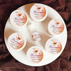 Rice Whitening Ultra Glowing Facial Kit For All Skin Types -100ml Cosmia.pk
