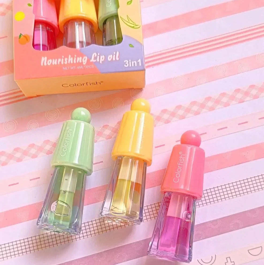 Colorfish Radiant Glow Nourishing Lip Oil – Hydrate, Shine, and Repair Colorfish