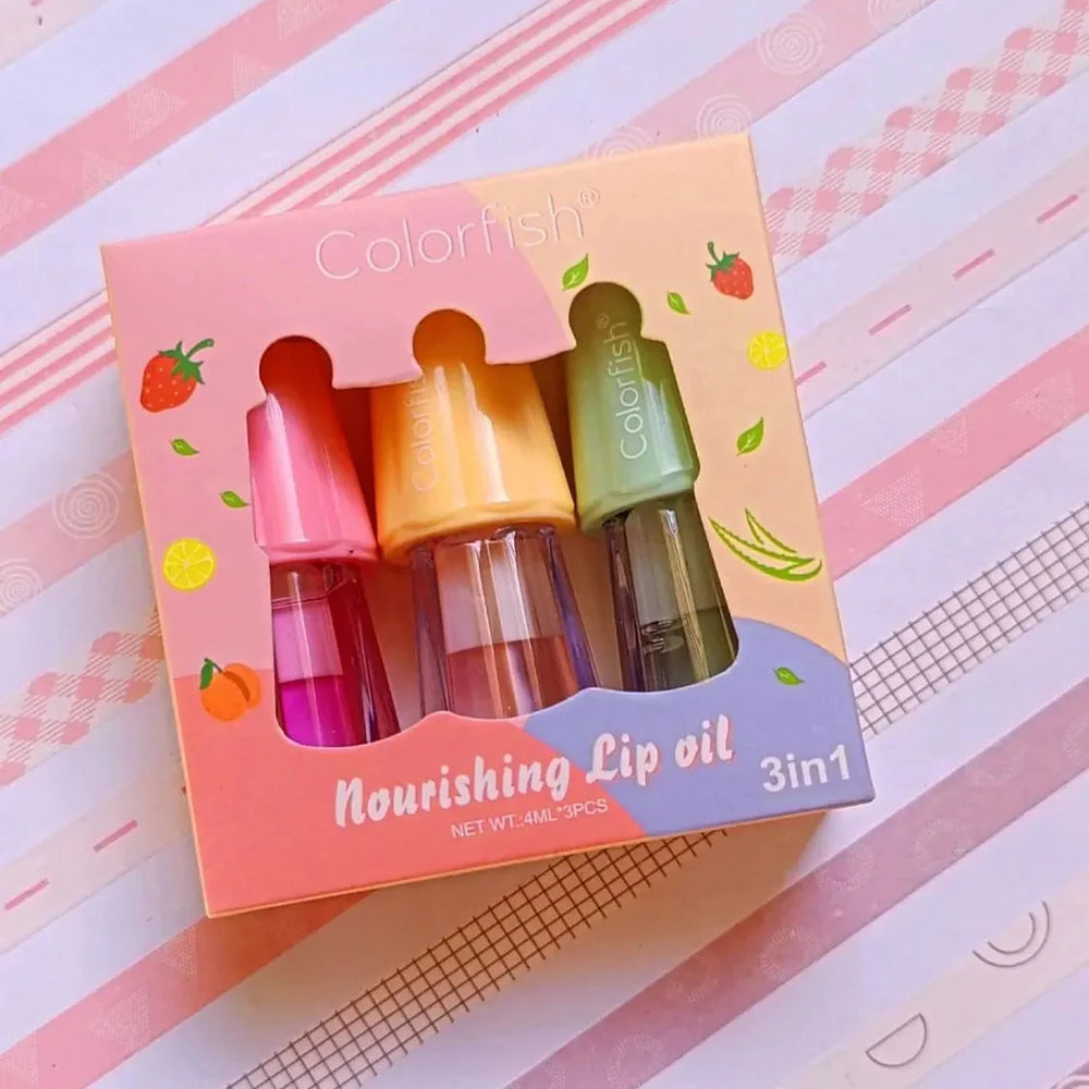 Colorfish Radiant Glow Nourishing Lip Oil – Hydrate, Shine, and Repair Colorfish