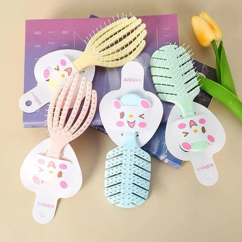 Cute Mini Hair Brushes for Kids-1 Piece Cosmia.pk