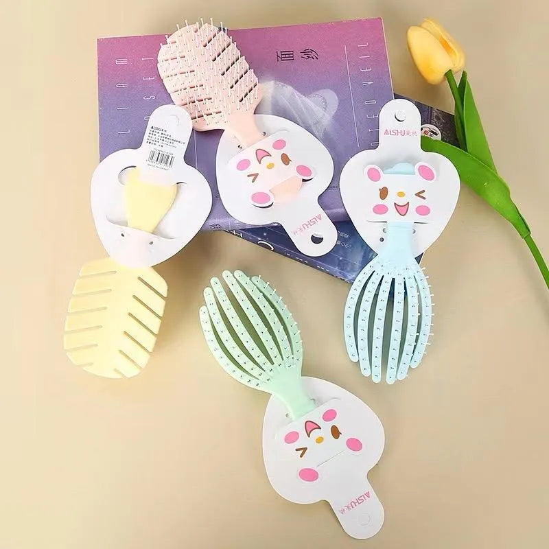 Cute Mini Hair Brushes for Kids-1 Piece Cosmia.pk