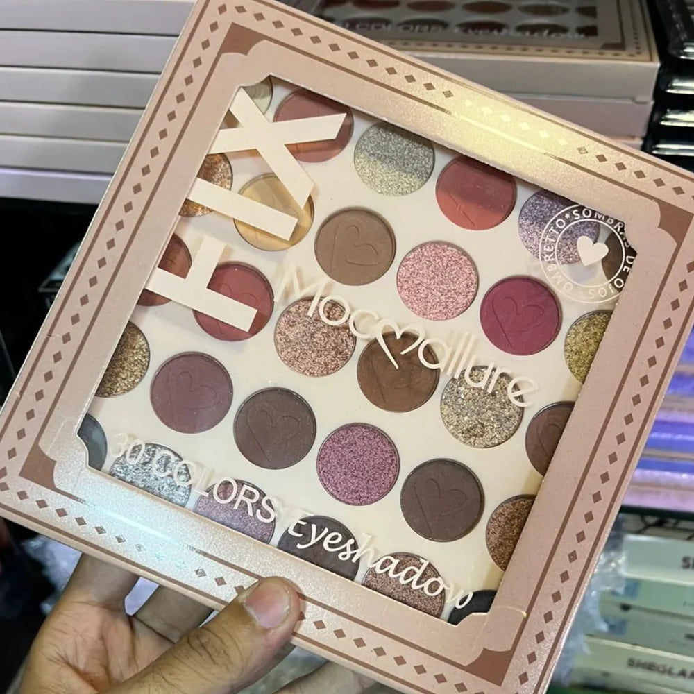 Mocallure Fix Eyeshadow Palette - 30 Colors Mocallure