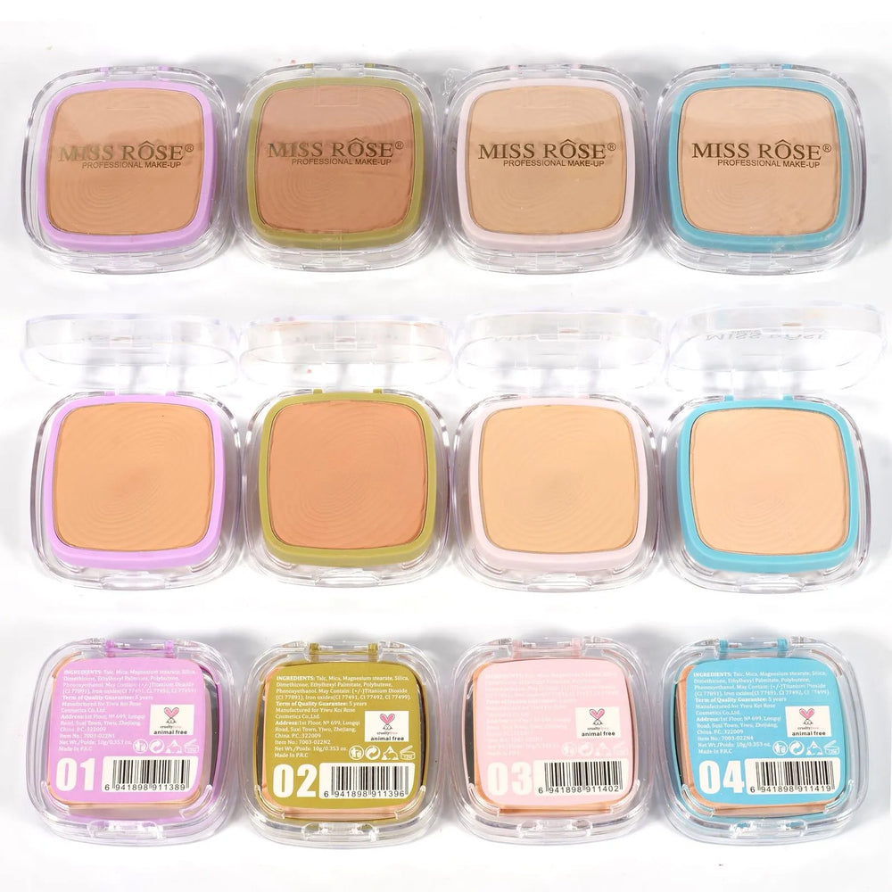 Miss Rose Glow-Gild Compact Powder Miss Rose