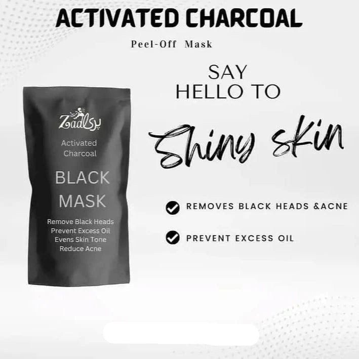Parizad Activated Charcoal Black Mask Parizad