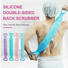 Silicone Double‑Sided Back Scrubber Cosmia.pk