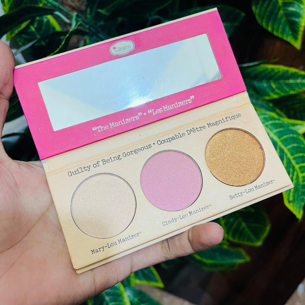 The Balm Manizer Sisters Luminizer Palette The Balm