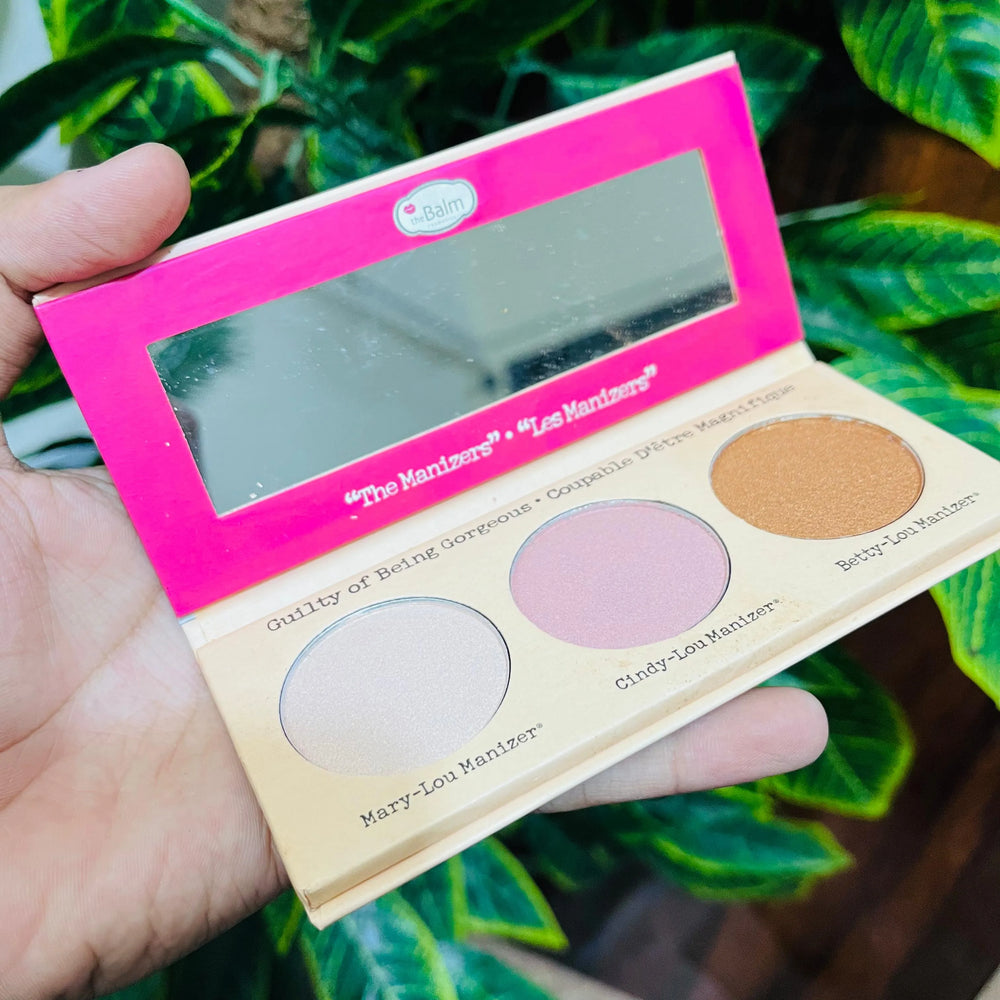 The Balm Manizer Sisters Luminizer Palette The Balm