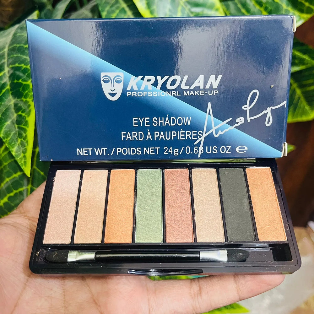 Kryolan 8 Colors Eyeshadow Palette Kryolan