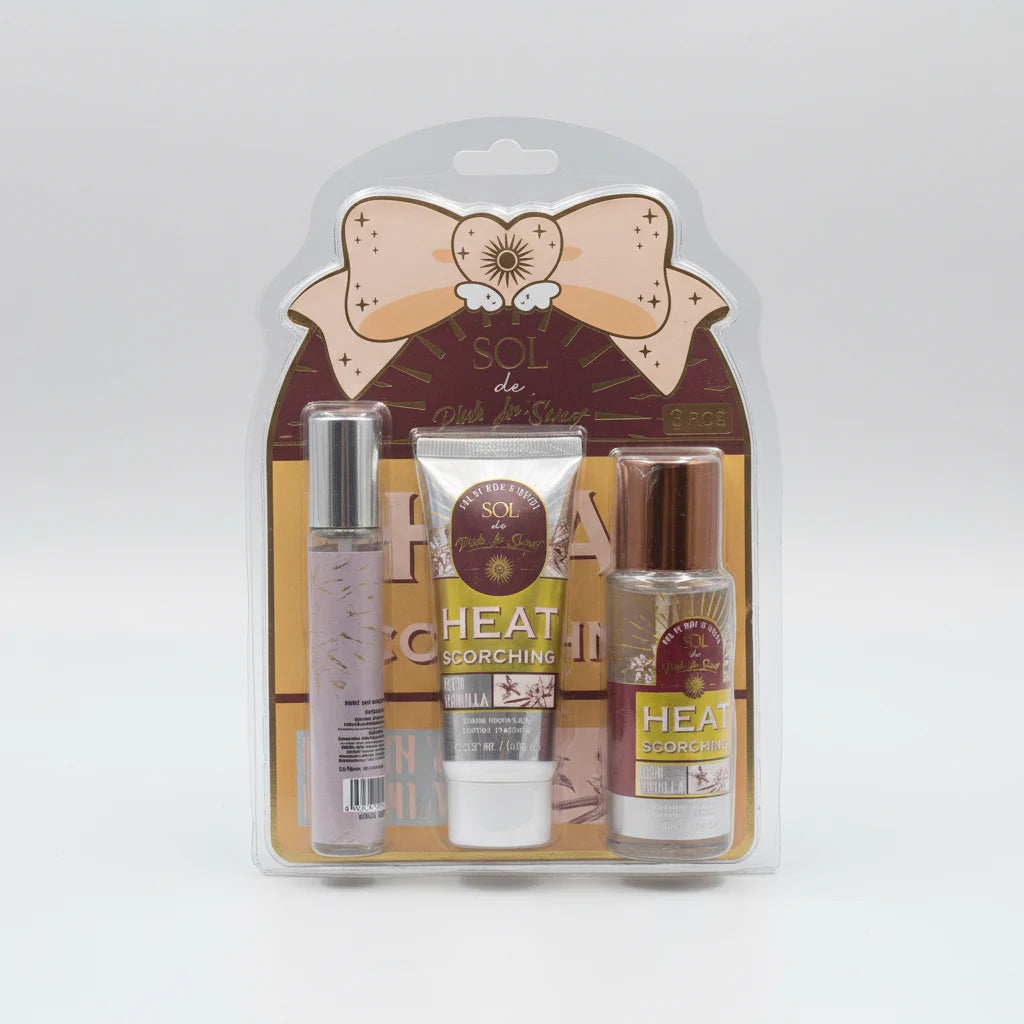 Sol - New Heat Scorching Fragrance Set Body Mist - Perfume - Lotion Sol