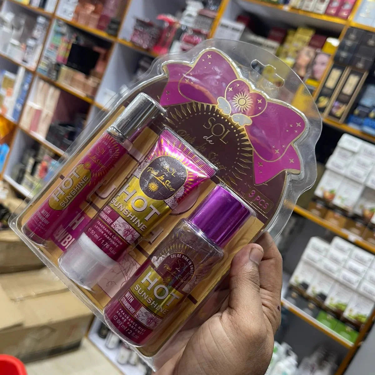 Sol - New Hot Sunshine Fragrance Set Body Mist - Perfume - Lotion Sol